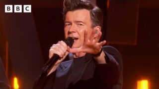 Never Gonna Give You Up | Rick Astley Rocks New Year's Eve – BBC